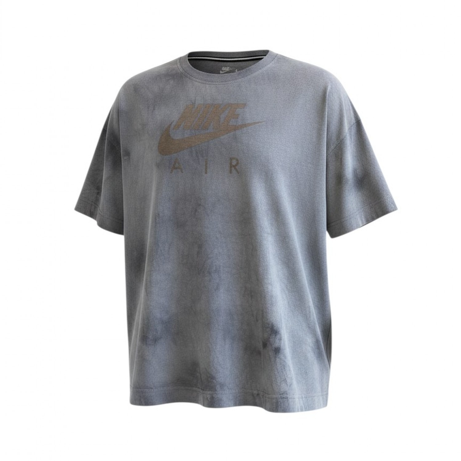 Nike Γκρι Αμάνικο T-Shirt με Faded Logo – Μέγεθος L / Pre-Owned