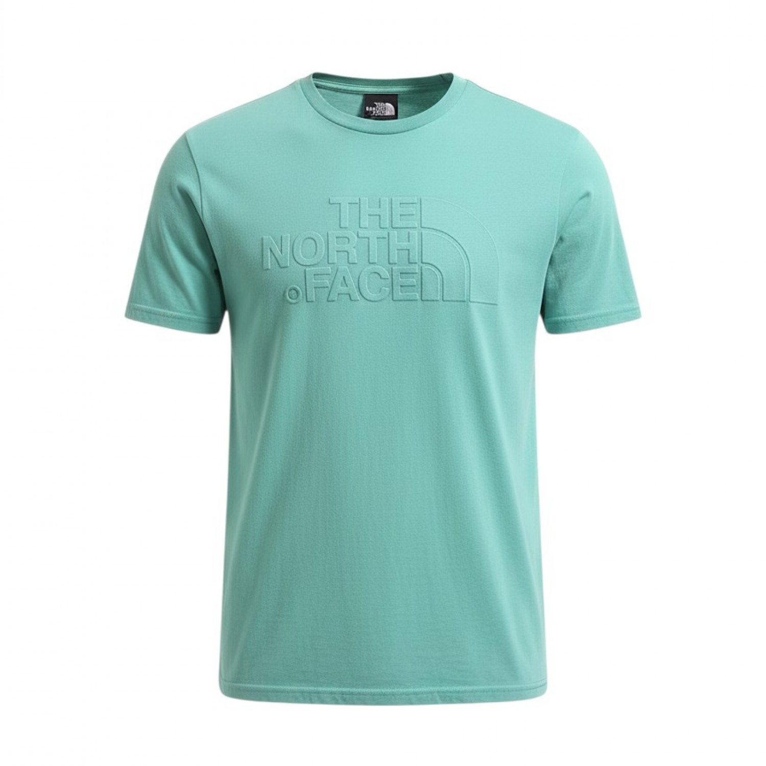The North Face Πράσινο Αμάνικο T-Shirt με Ανάγλυφο Logo – Μέγεθος L / Pre-Owned