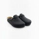Birkenstock Μαύρα Felt Clogs με Αγκράφα – Μέγεθος 37 / Pre-Owned