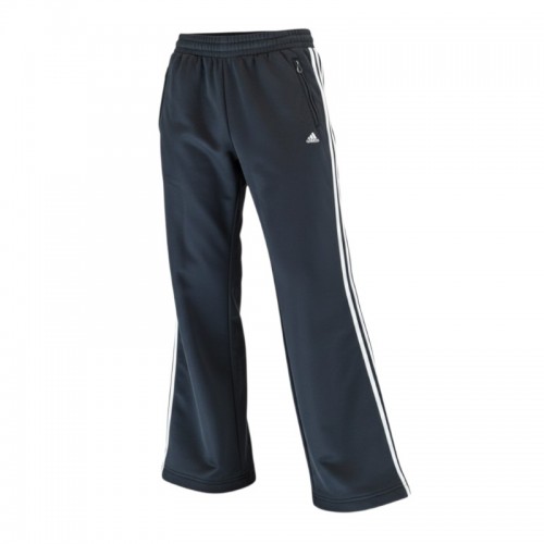 Adidas Μαύρο Παντελόνι Track με Τρεις Ρίγες – Μέγεθος M / Pre-Owned