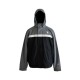 U.S. Polo Assn. Hooded Windbreaker Jacket – Μαύρο / Γκρι – S / Pre-Owned