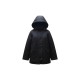 Fay Black Hooded Utility Parka Jacket — Size L / Pre-Owned