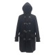 Tommy Hilfiger Black Corduroy Duffle Coat — Size XL / Pre-Owned