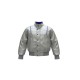 Champion Vintage Sample White & Purple Track Jacket — Size L / Pre-Owned