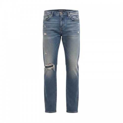 Guess Jeans Μπλε Distressed Τζιν με Σκισίματα – Μέγεθος 46 / Pre-Owned