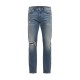 Guess Jeans Μπλε Distressed Τζιν με Σκισίματα – Μέγεθος 46 / Pre-Owned