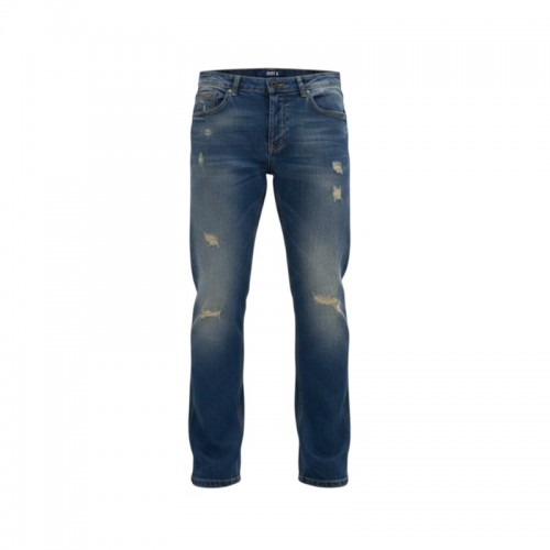 Datch Μπλε Distressed Τζιν – Μέγεθος 46 / Pre-Owned