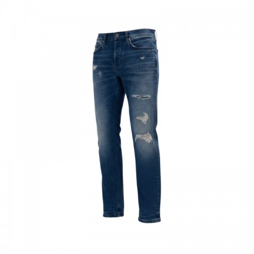 Dondup George Μπλε Distressed Τζιν – Μέγεθος 38 / Pre-Owned