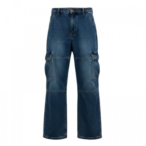 Admiral Μπλε Wide Leg Cargo Τζιν – Μέγεθος 38 / Pre-Owned