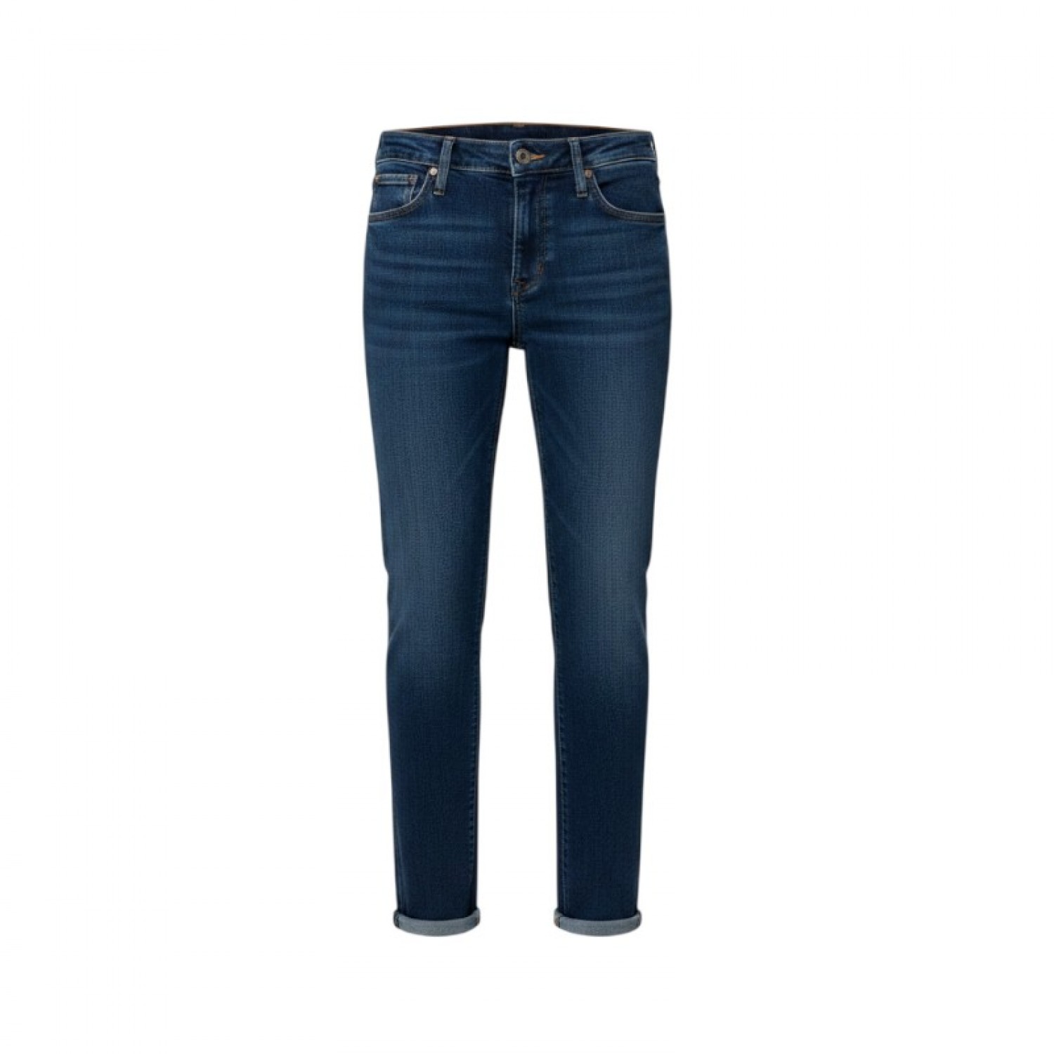 Lee Straight Leg Σκούρο Μπλε Τζιν – Μέγεθος 36 / Pre-Owned