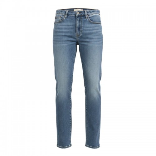 Levi’s 724 High Rise Straight Γυναικείο Τζιν Ανοιχτό Μπλε – Μέγεθος 34 / Pre-Owned