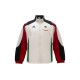 Adidas White Multicolour Team Track Jacket — Size M / Pre-Owned