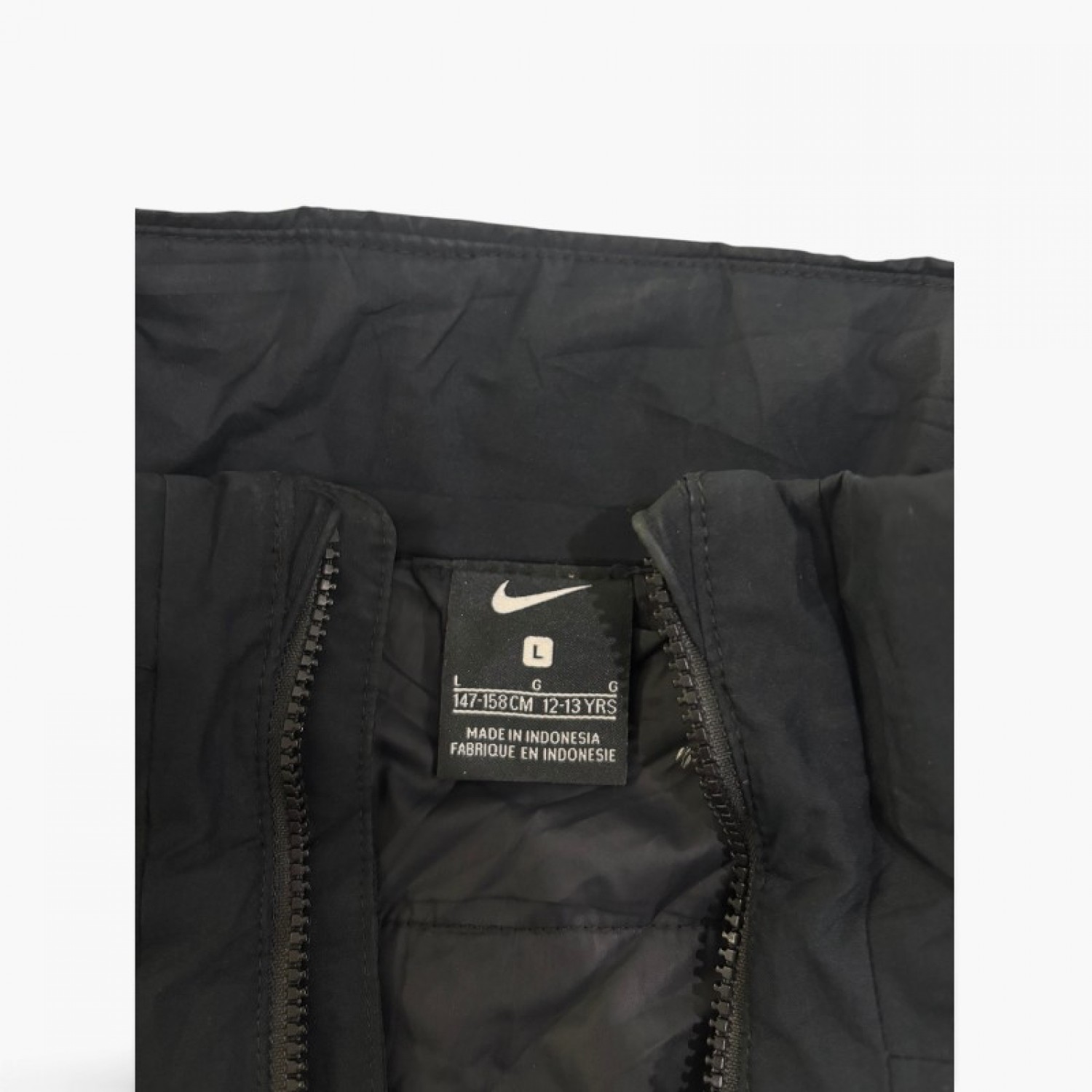 Nike Παιδικό Μαύρο Jacket / Παρκά – Μέγεθος L (147–158 cm, 12–13 ετών) / Pre-Owned
