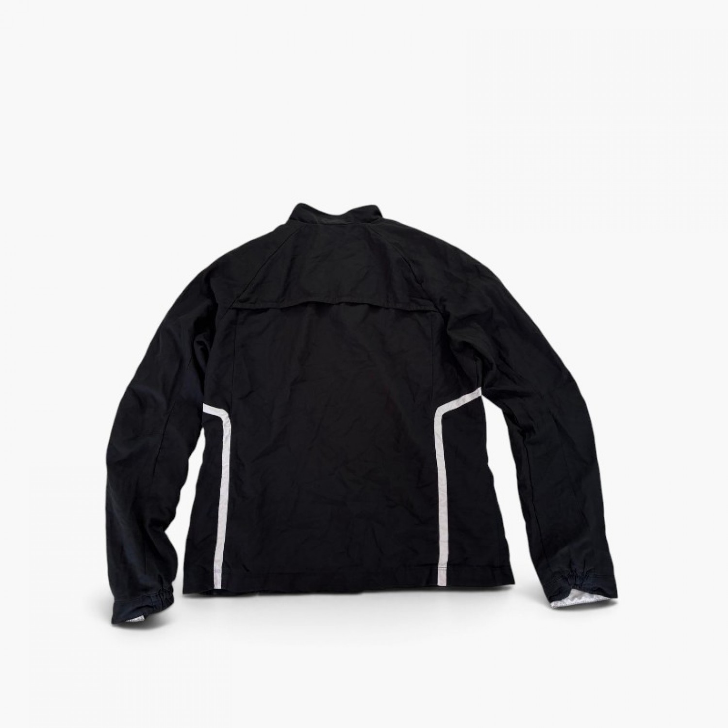 Nike Μαύρο Αντιανεμικό / Αθλητικό Jacket Full Zip – Μέγεθος M / Pre-Owned